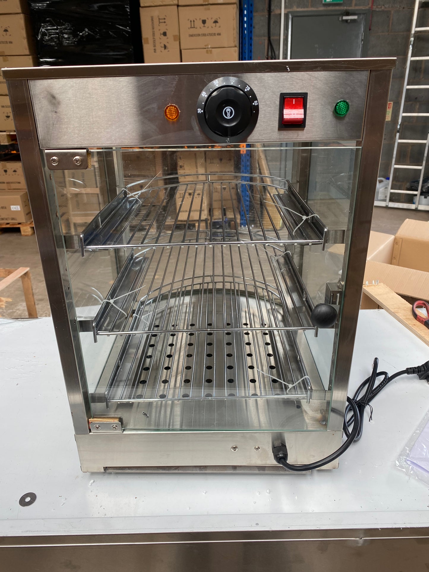 Curved Heated Display
